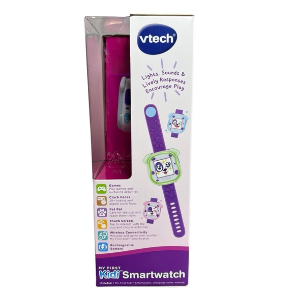 VTech My First Kidi Smartwatch Purple - Picture 11 of 16